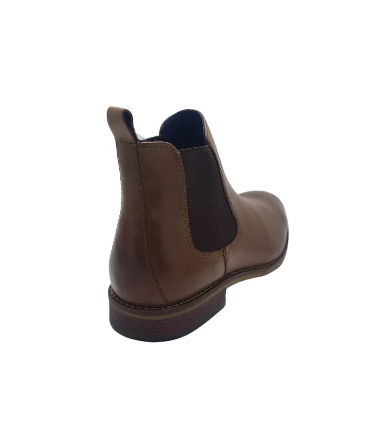 Dubarry Mens Leather Slip On Chelsea Boot - Steed