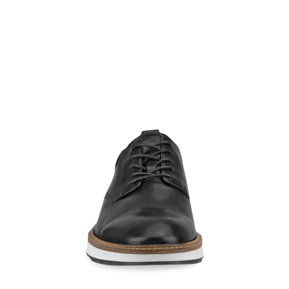 Ecco Men's ST.1 Hybrid Cap Toe Derby Lace in Black