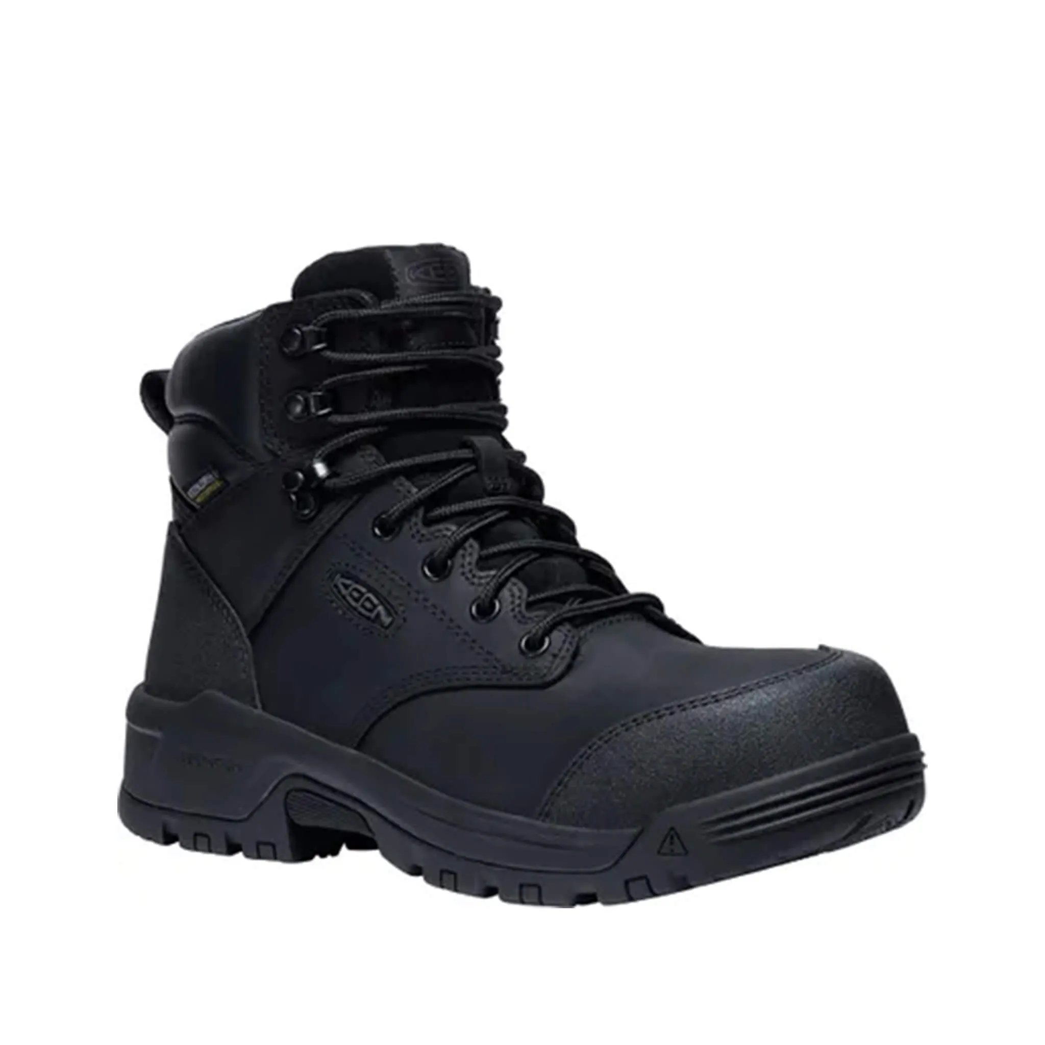 Evanston 6" Carbon-Toe Work Boot Waterproof Black Keen