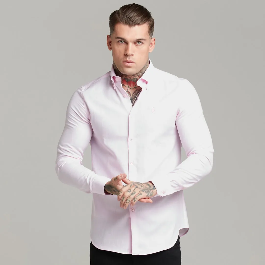 Father Sons Classic Pink Royal Oxford Luxe Button Down - FS609