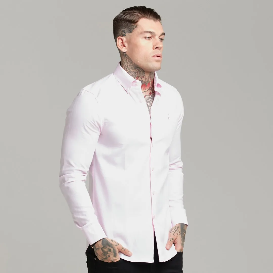 Father Sons Classic Pink Royal Oxford Luxe Button Down - FS609