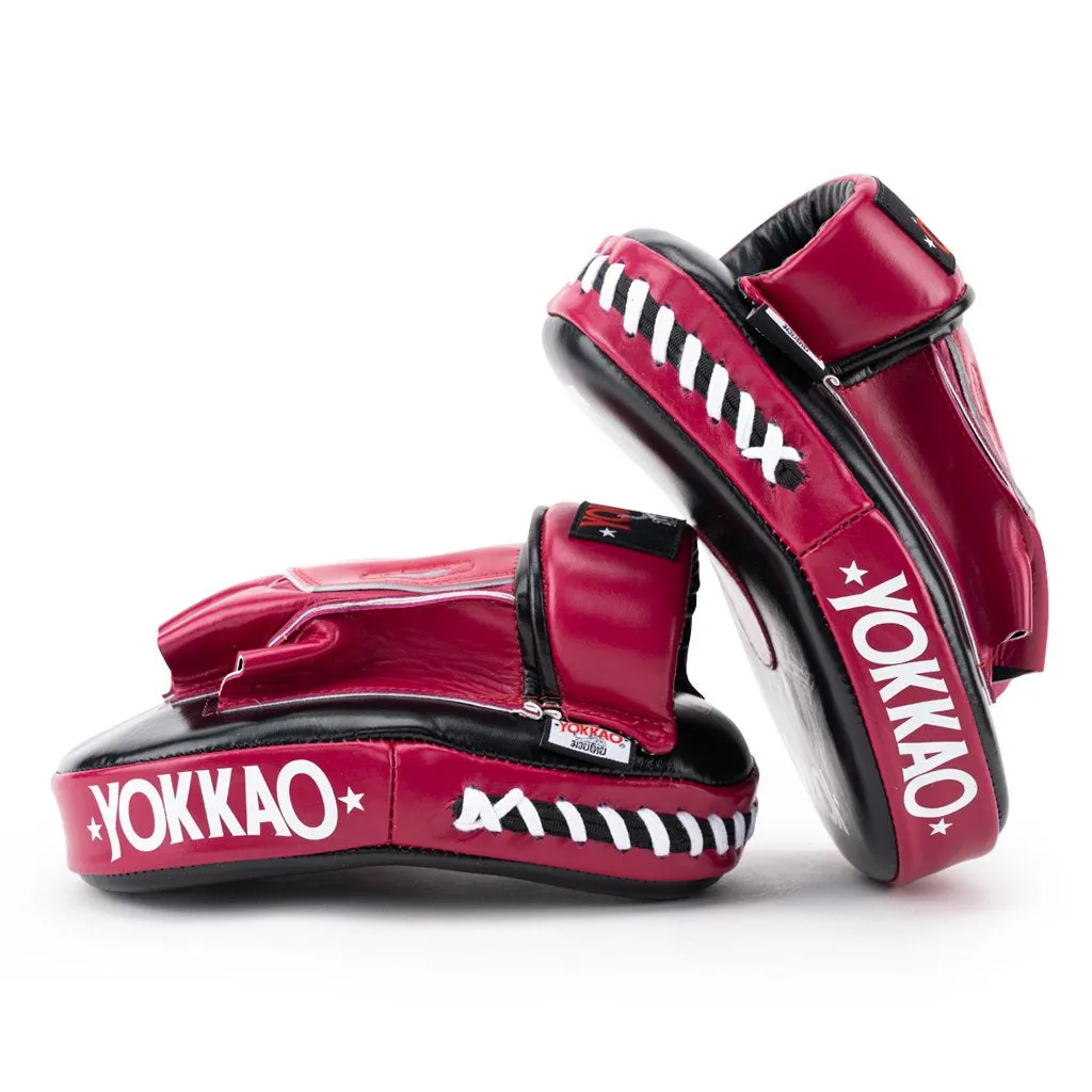 Focus Mitts Black/Cerise