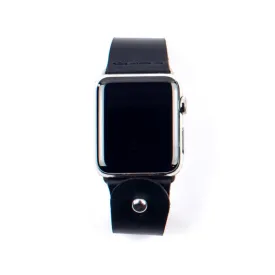 Form Function Form Black Button-Stud Apple Watch Band 42/ 45mm