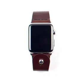 Form Function Form Dark Brown Button-Stud Apple Watch Band 38/ 41mm