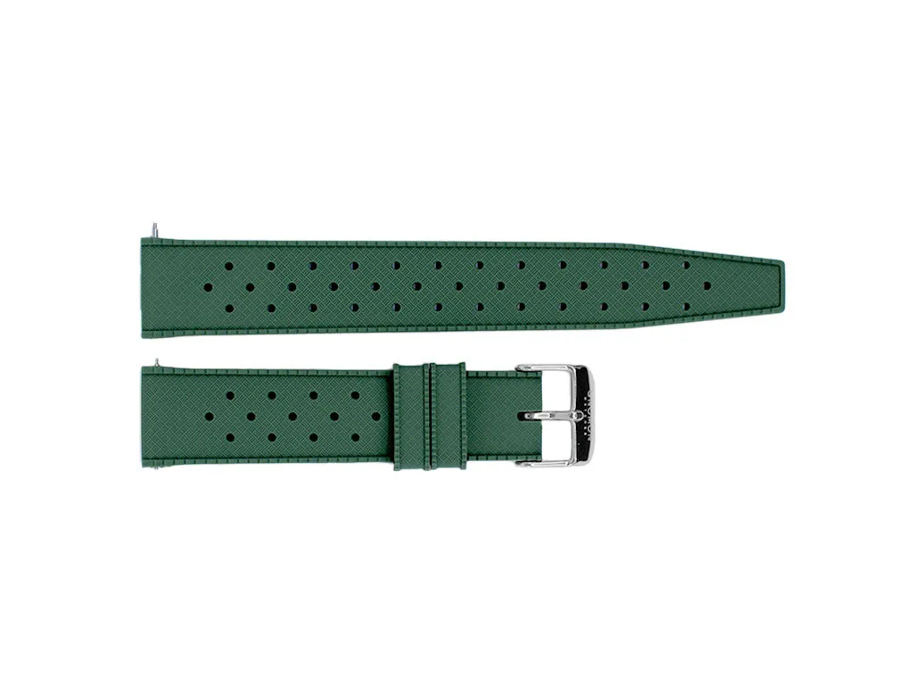 Gnomon Tropic Rubber Strap Green