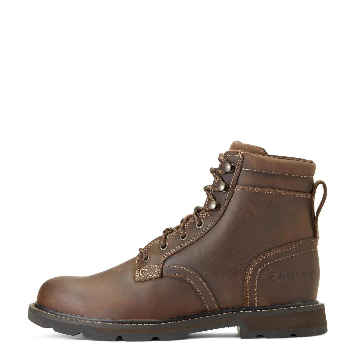 Groundbreaker 6 inch Soft-Toe Boot Brown