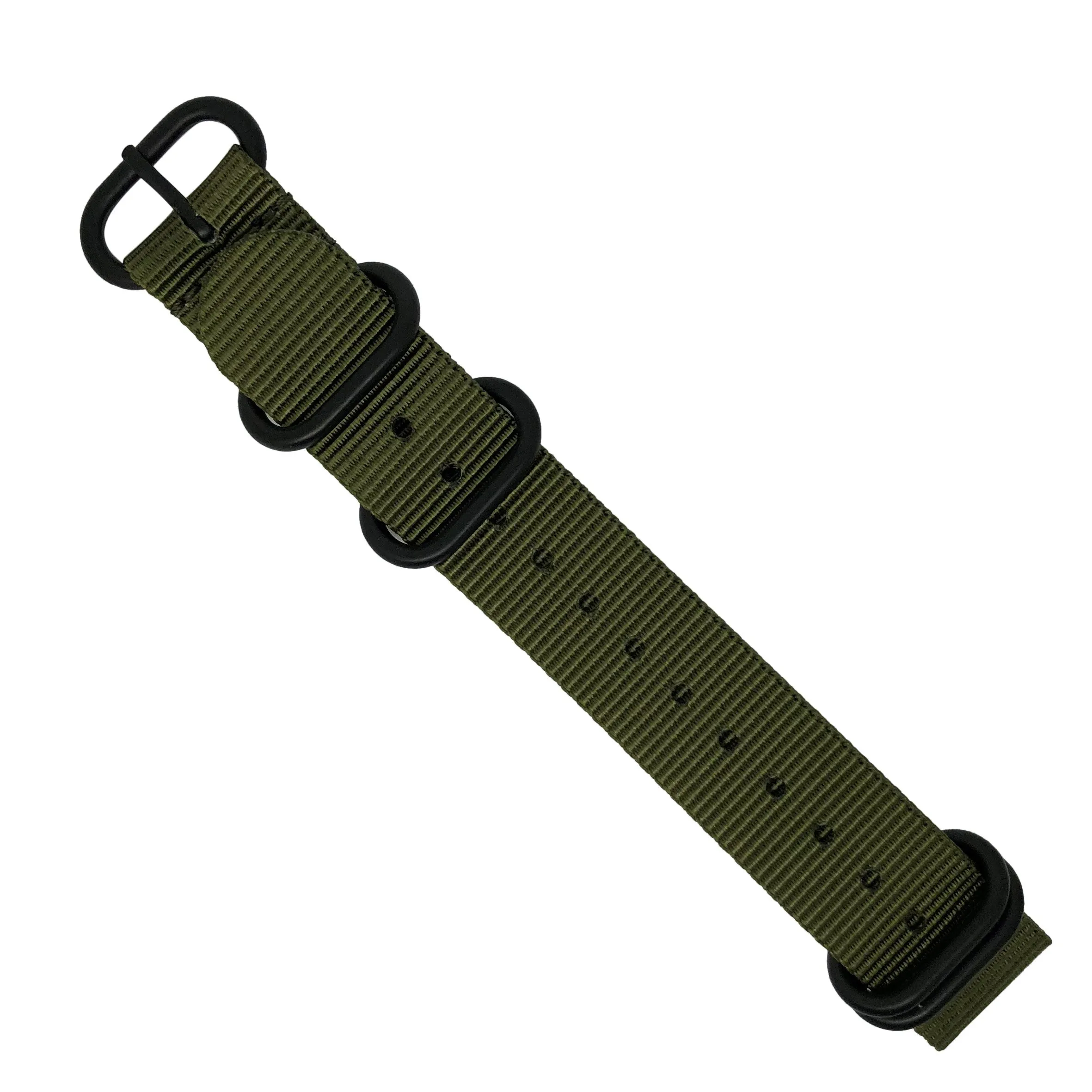 Heavy Duty Zulu Strap in Olive