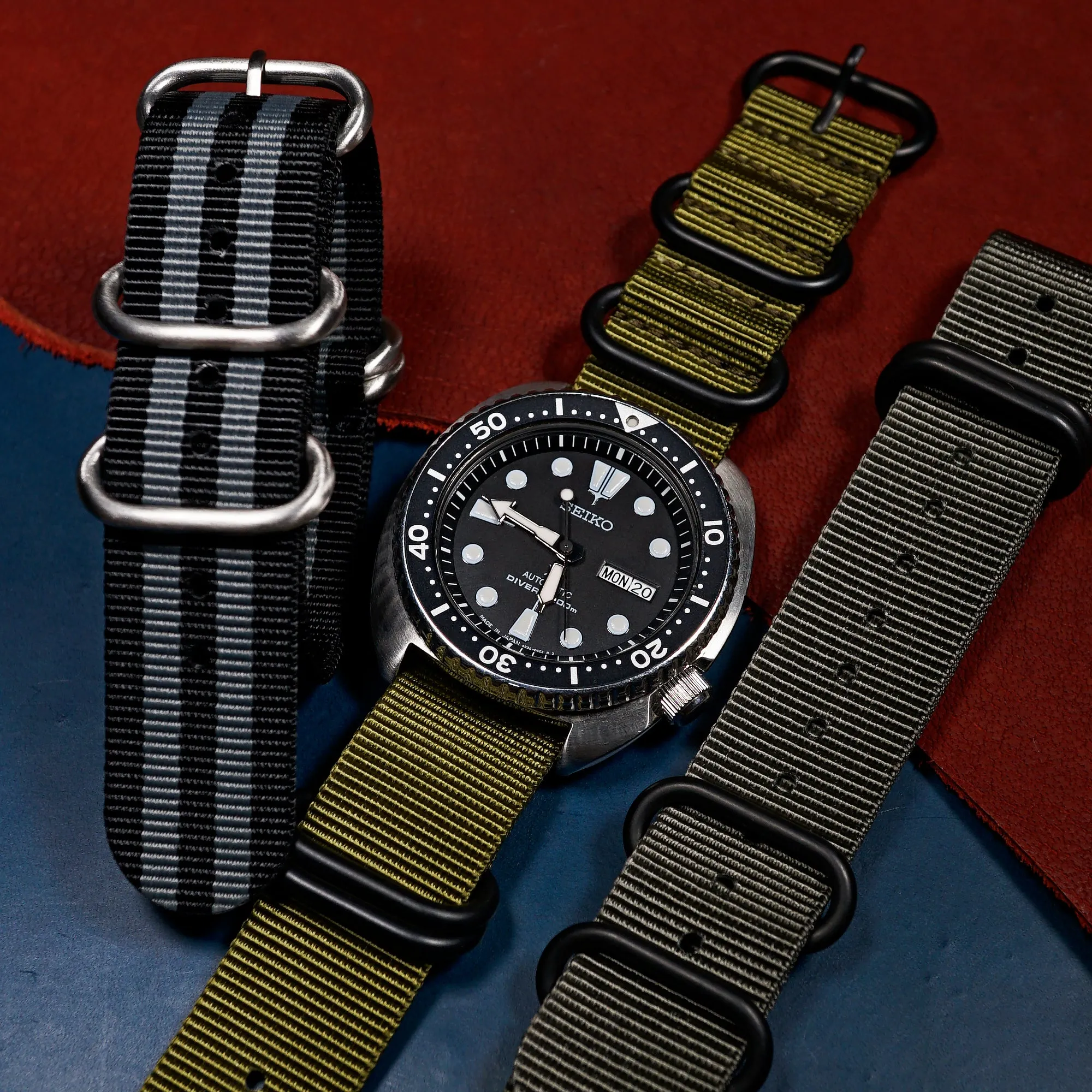 Heavy Duty Zulu Strap in Olive