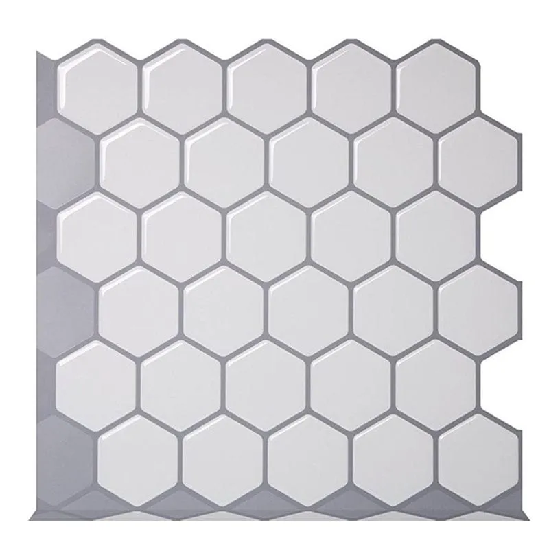 Hexagonal Penny Tile for Kitchen and Bathroom Back splash - Sheet