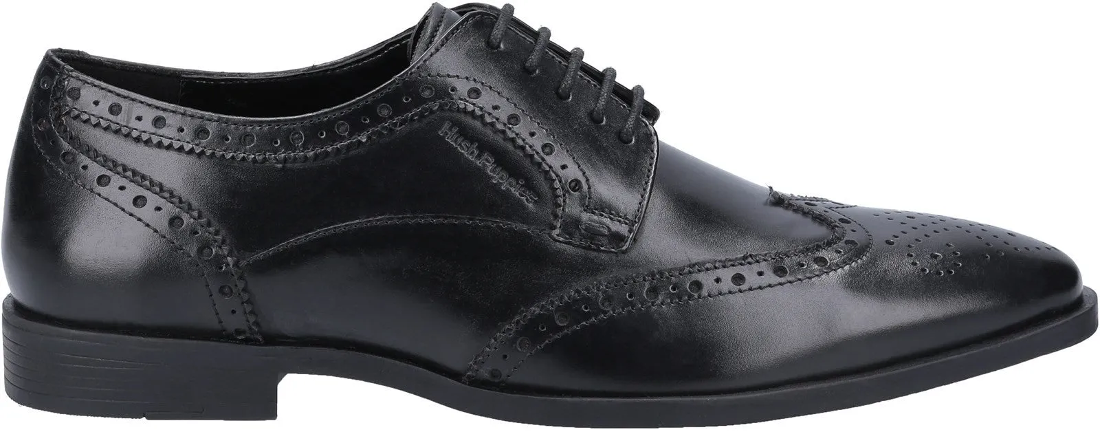 Hush Puppies Elliot Brogue School Shoe