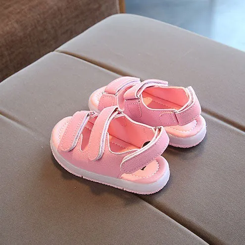 L205 Prodence Pink LED Lighted Sandals (1-4 years)