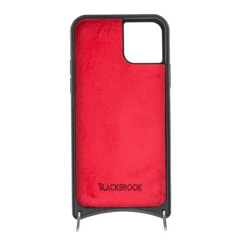 Lara iPhone 11 Pro Crossbody Wallet Case, Burnished Red