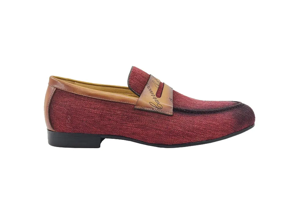 Life Style Penny Loafer W Leather Trim