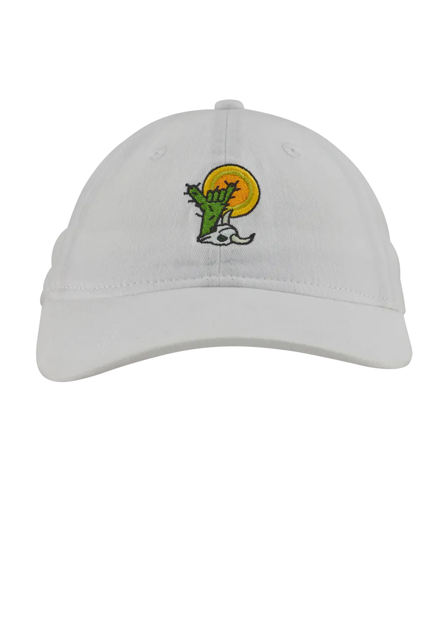 Long Trip Strapback - White