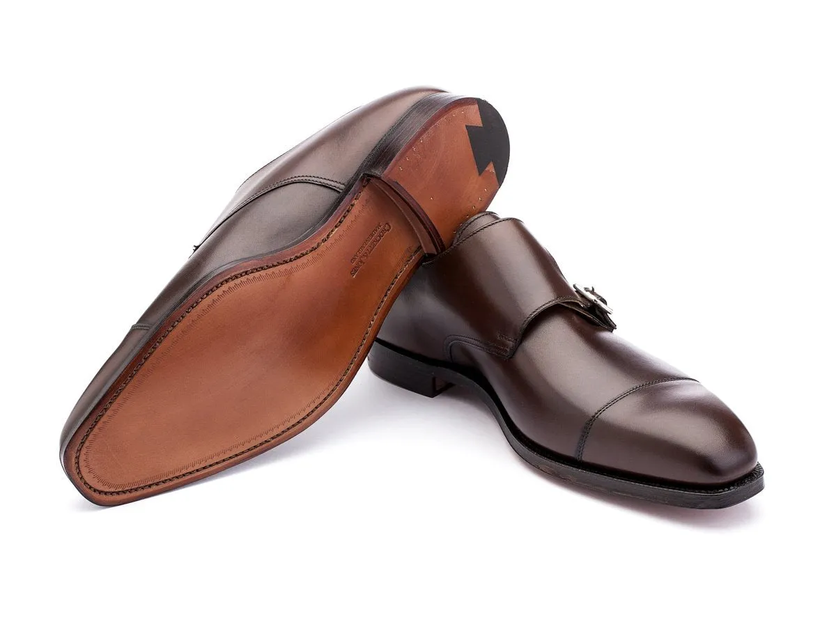 Lowndes Dark Brown Burnished Calf