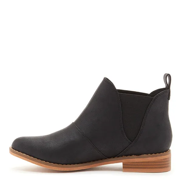 Maylon Black Ankle Bootie