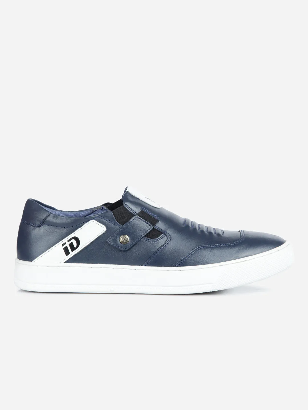 Men's Navy Slip On Sneaker (ID3050)