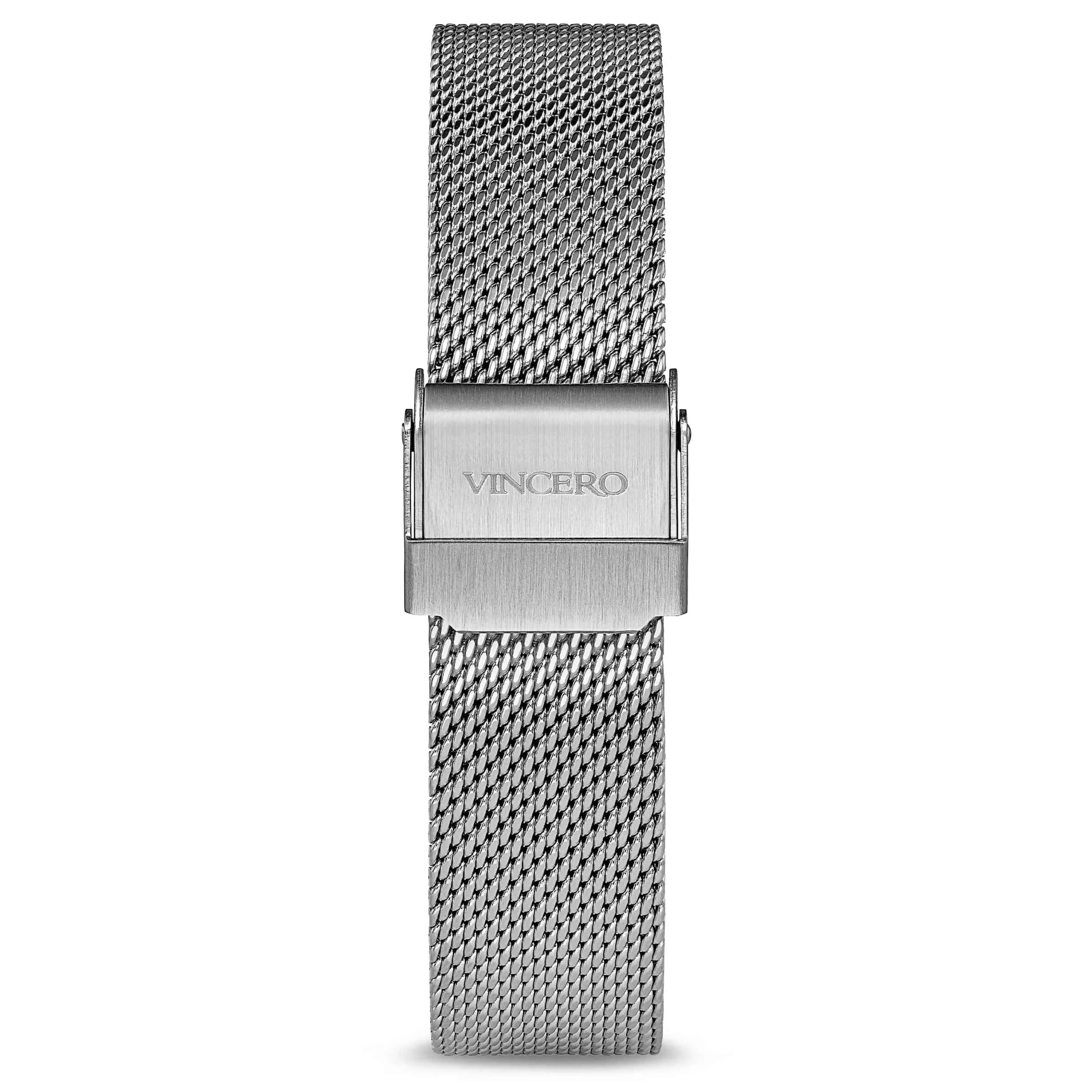 Mesh Strap - Silver 16mm