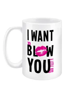 Miss Penny, Blow You A Kiss, Jumbo Ceramic Mug