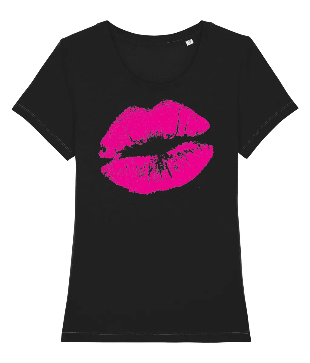 Miss Penny, Lips, Woman's fitted Tee