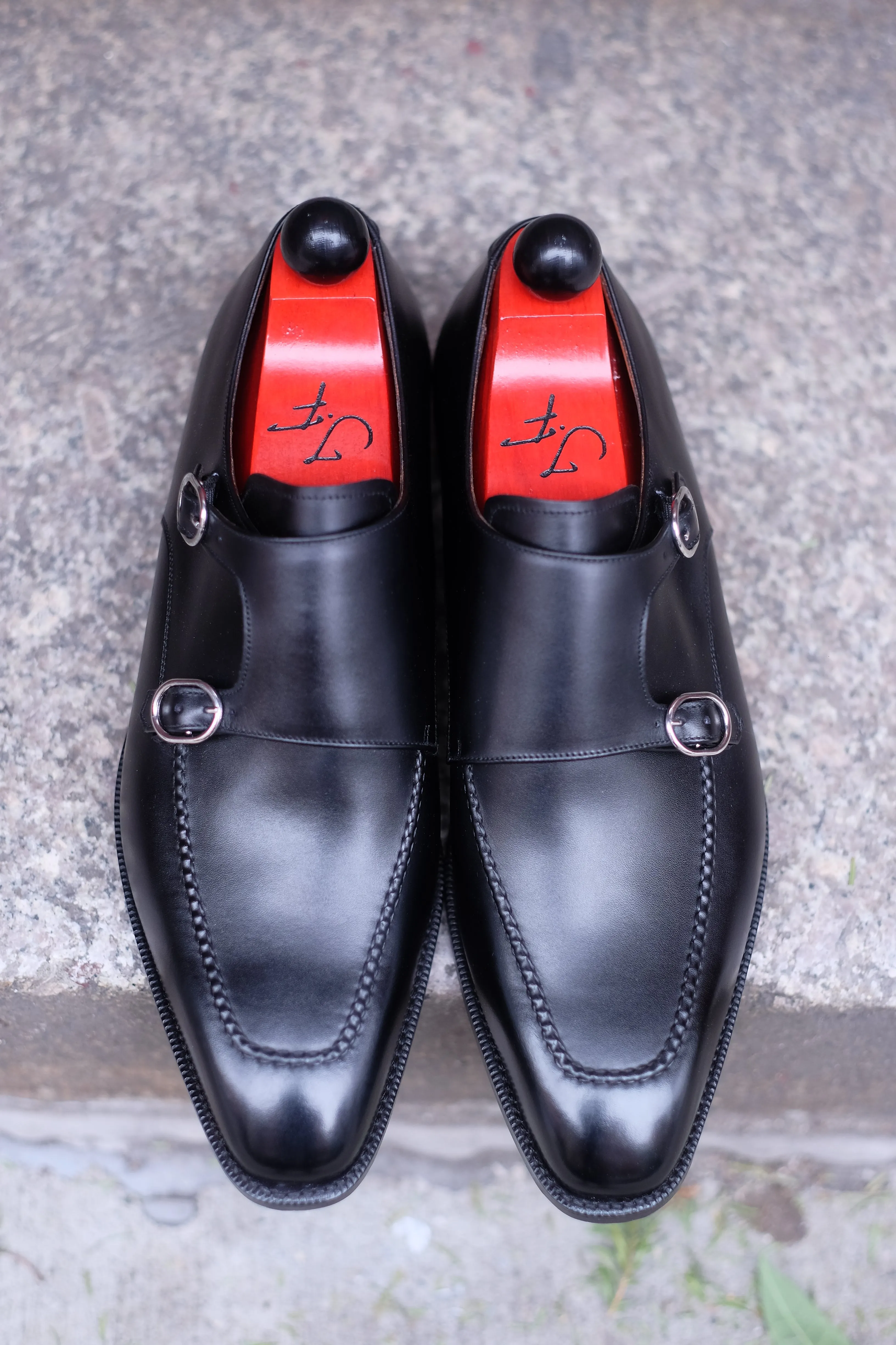 Montlake - MTO - Black Calf - LPB Last - Single Leather Sole