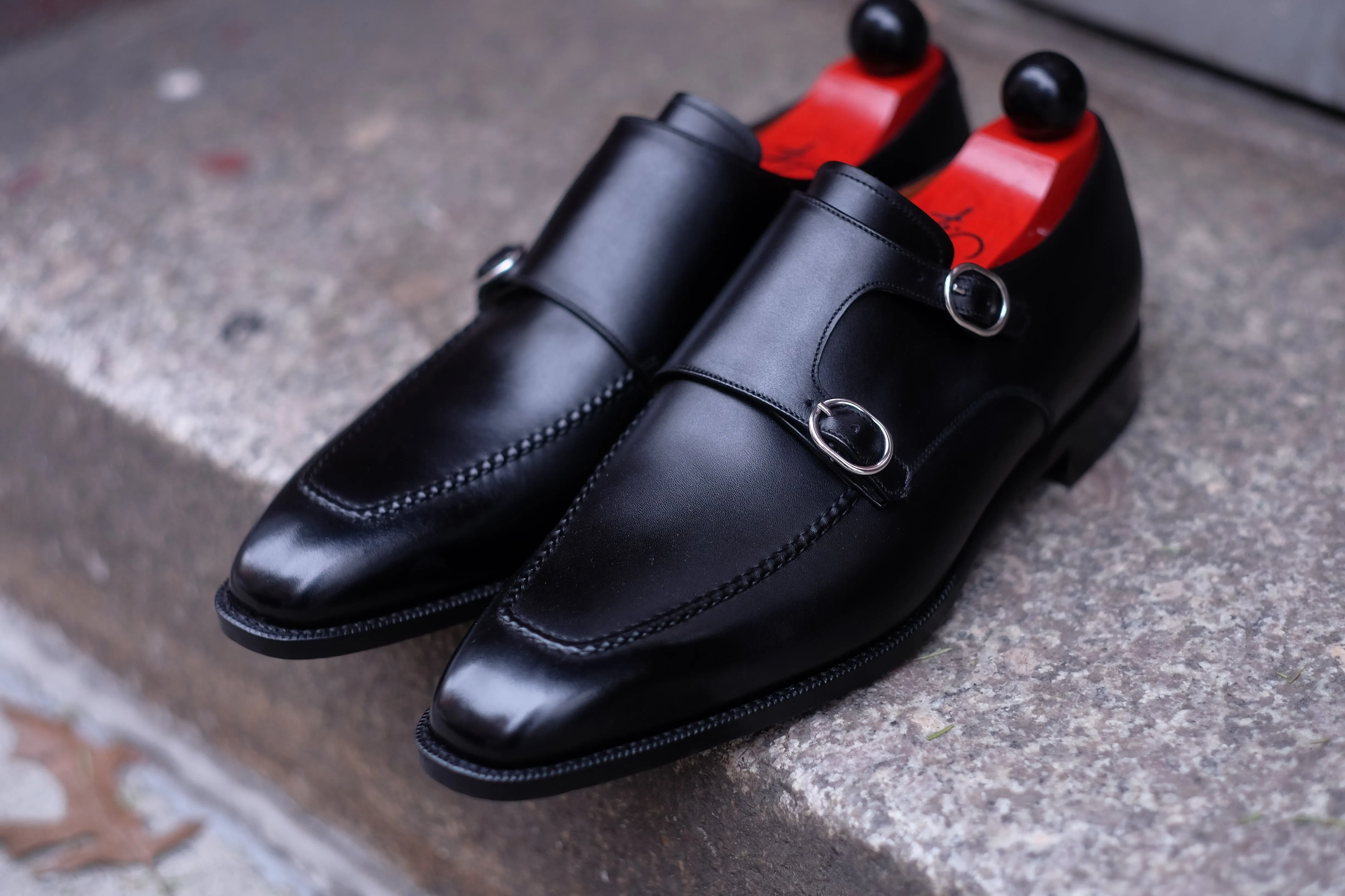 Montlake - MTO - Black Calf - LPB Last - Single Leather Sole