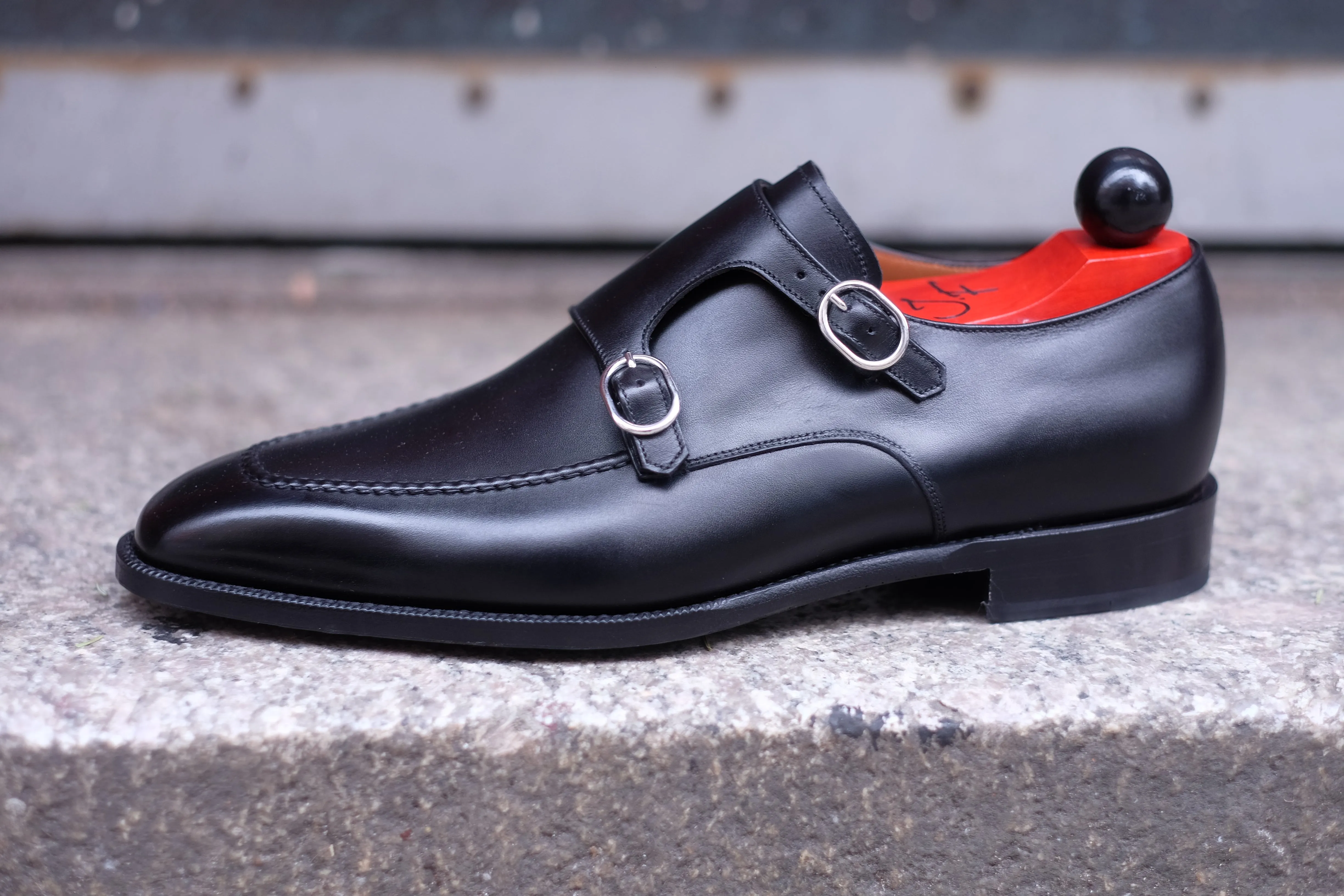 Montlake - MTO - Black Calf - LPB Last - Single Leather Sole