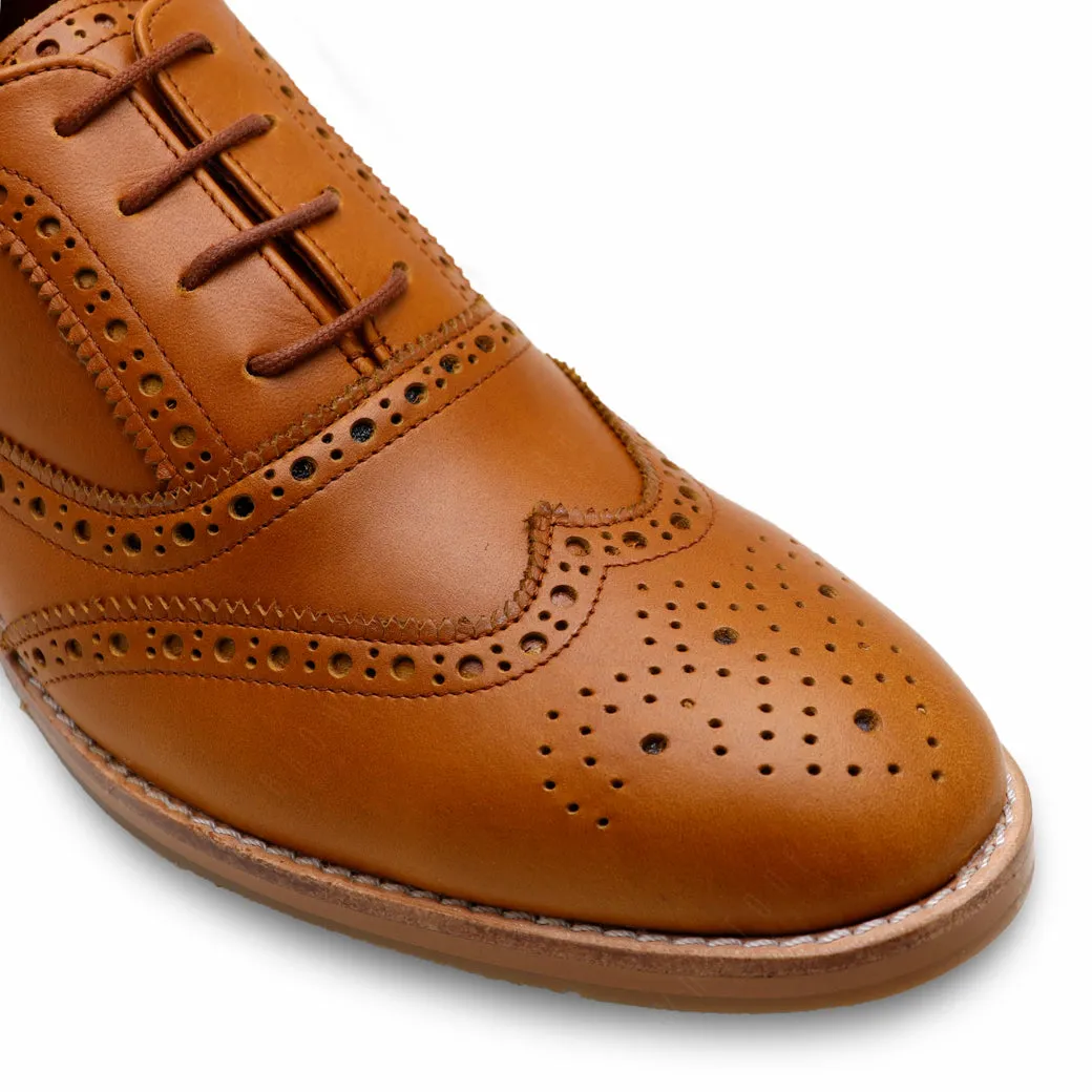 MR.FERGUSON FULL BROGUE Oil Toffee Tan