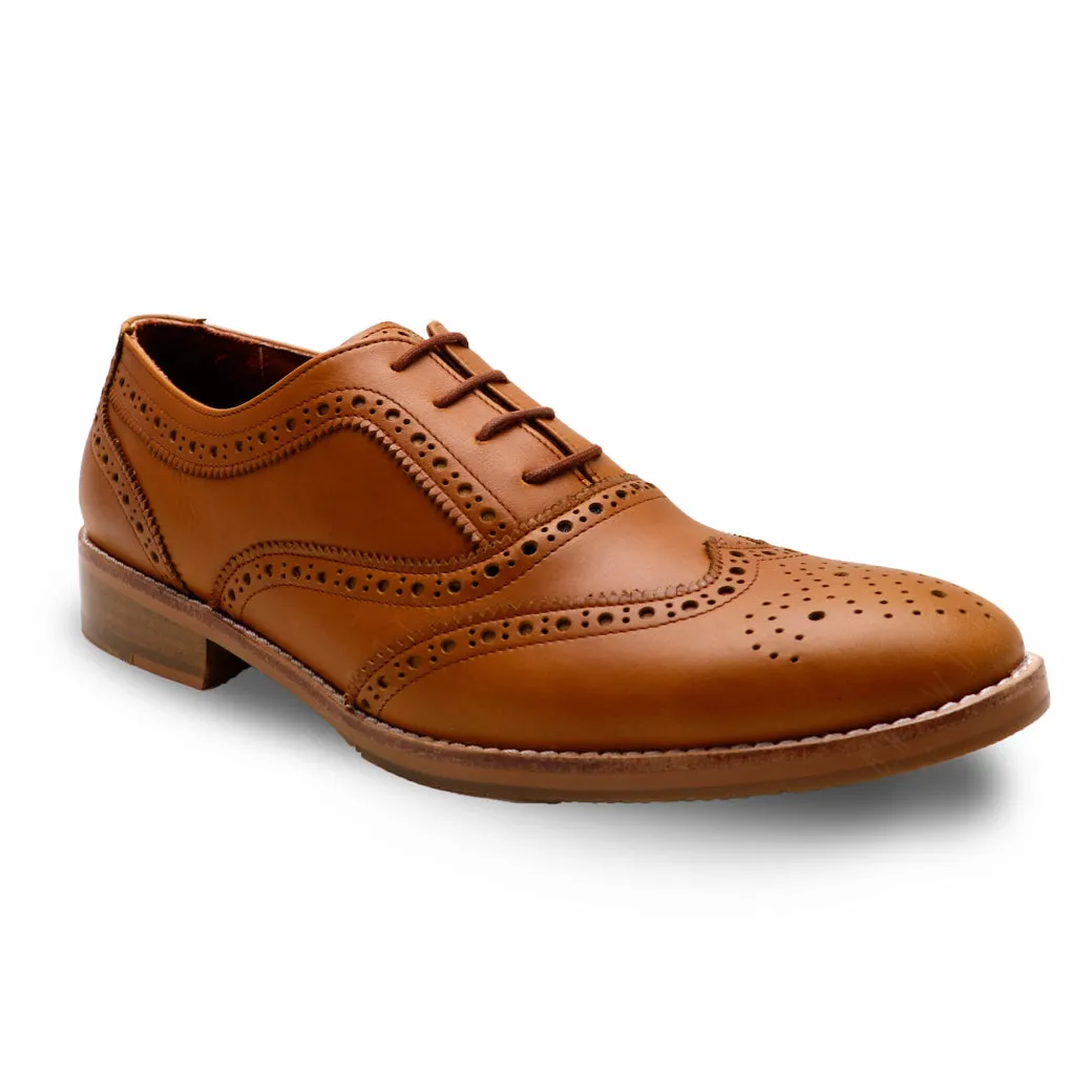 MR.FERGUSON FULL BROGUE Oil Toffee Tan