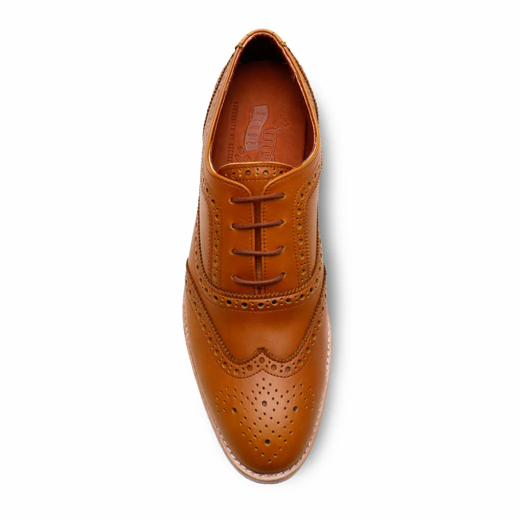 MR.FERGUSON FULL BROGUE Oil Toffee Tan