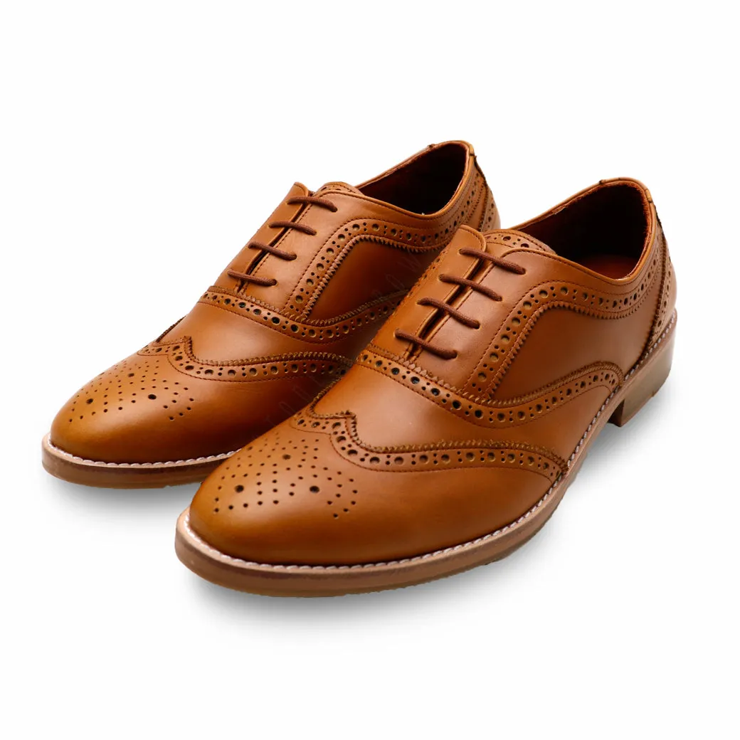 MR.FERGUSON FULL BROGUE Oil Toffee Tan