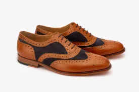 Multi Texture Wingcap Brogue Oxford-T