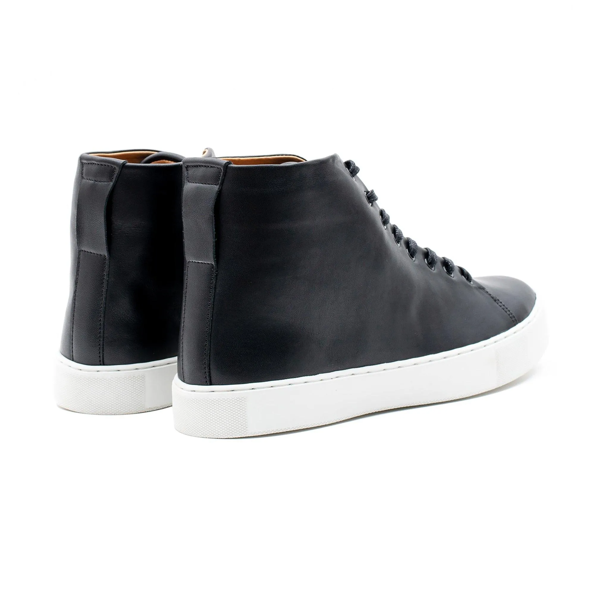 Overstone Hi Derby - Black Calf