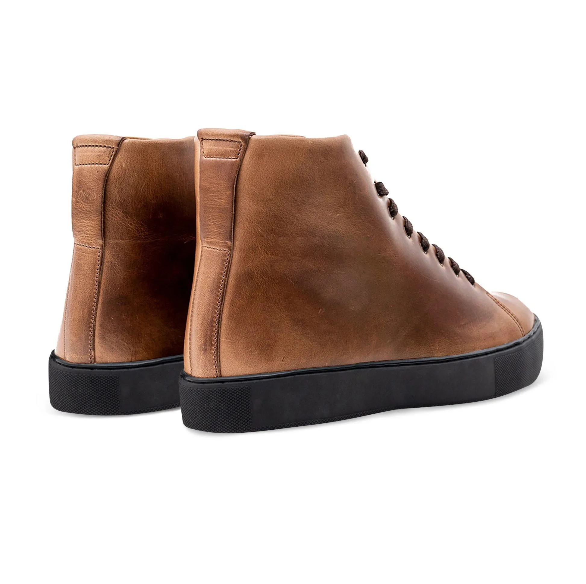 Overstone Hi Derby - Horween Natural Chromexcel