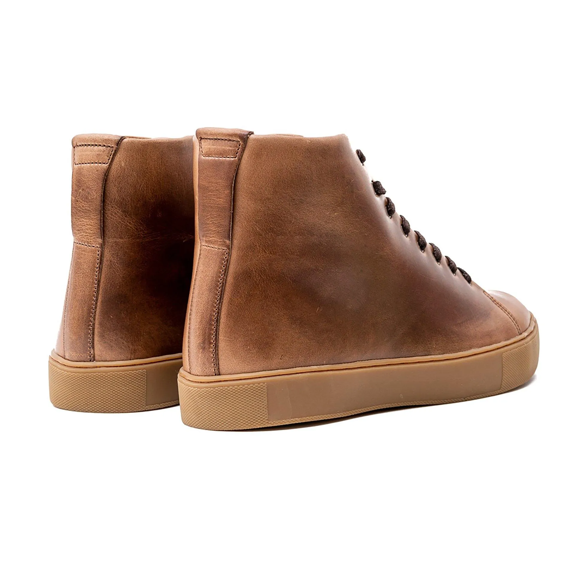 Overstone Hi Derby - Horween Natural Chromexcel