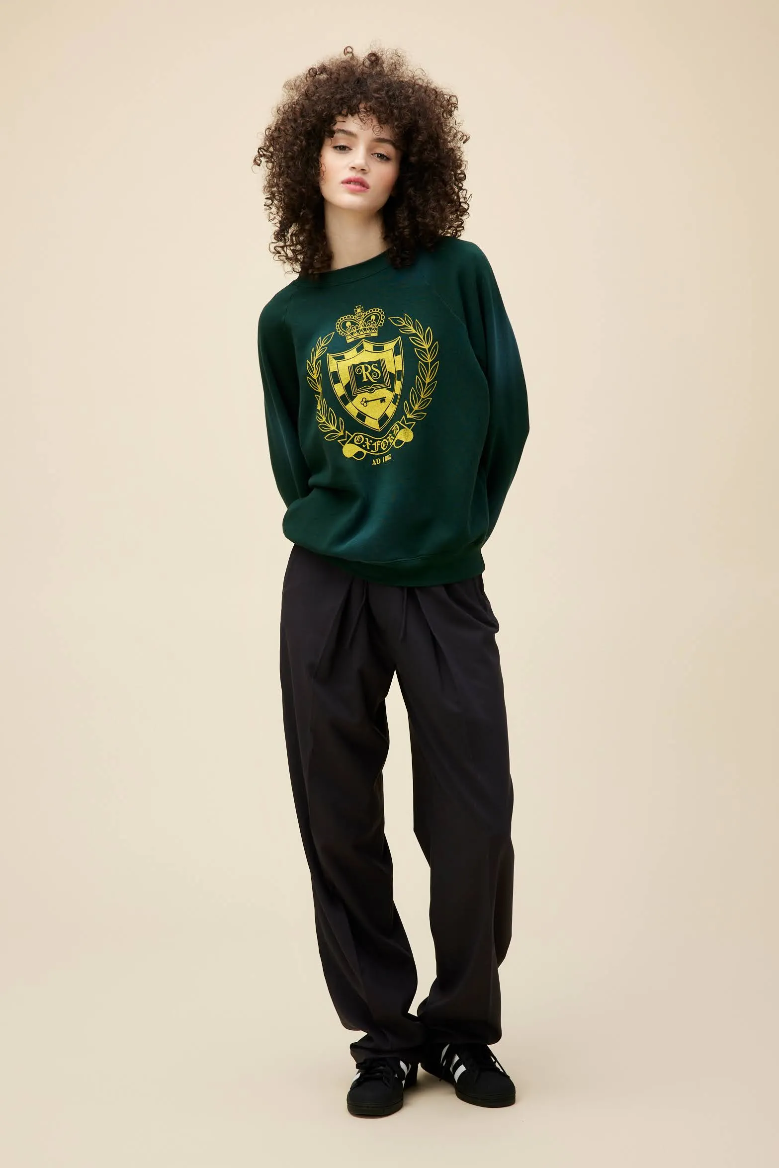 Oxford Crest Vintage Sweatshirt