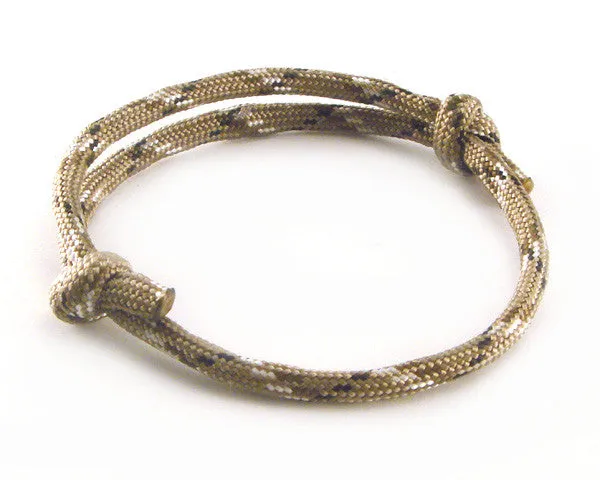 Paracord Adjustable Bracelet Desert