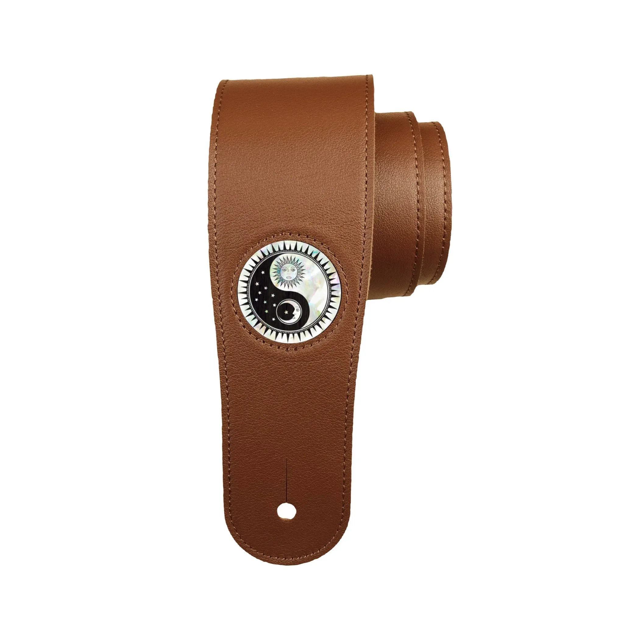 Pearl Yin Yang Night & Day | Italian Leather Strap