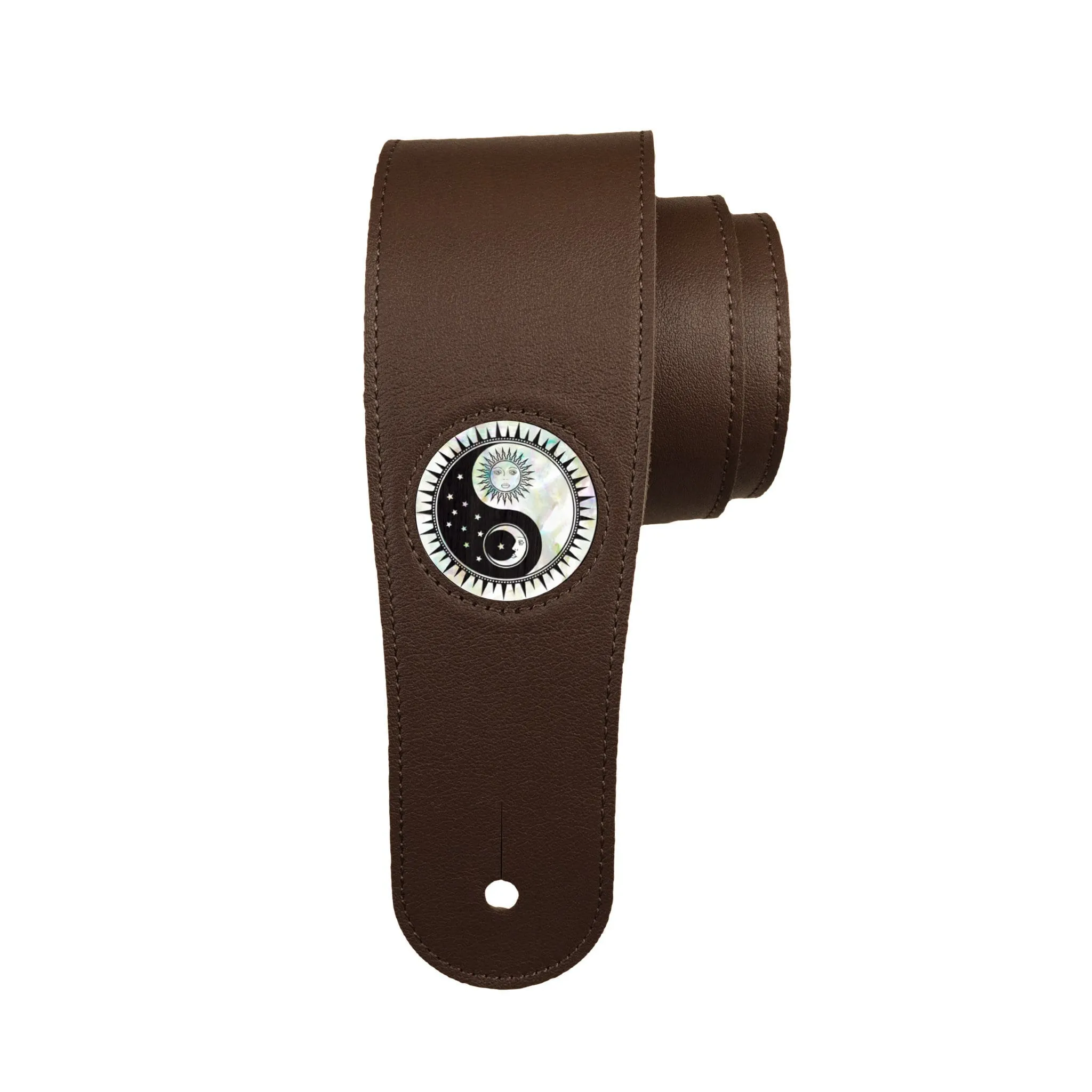 Pearl Yin Yang Night & Day | Italian Leather Strap