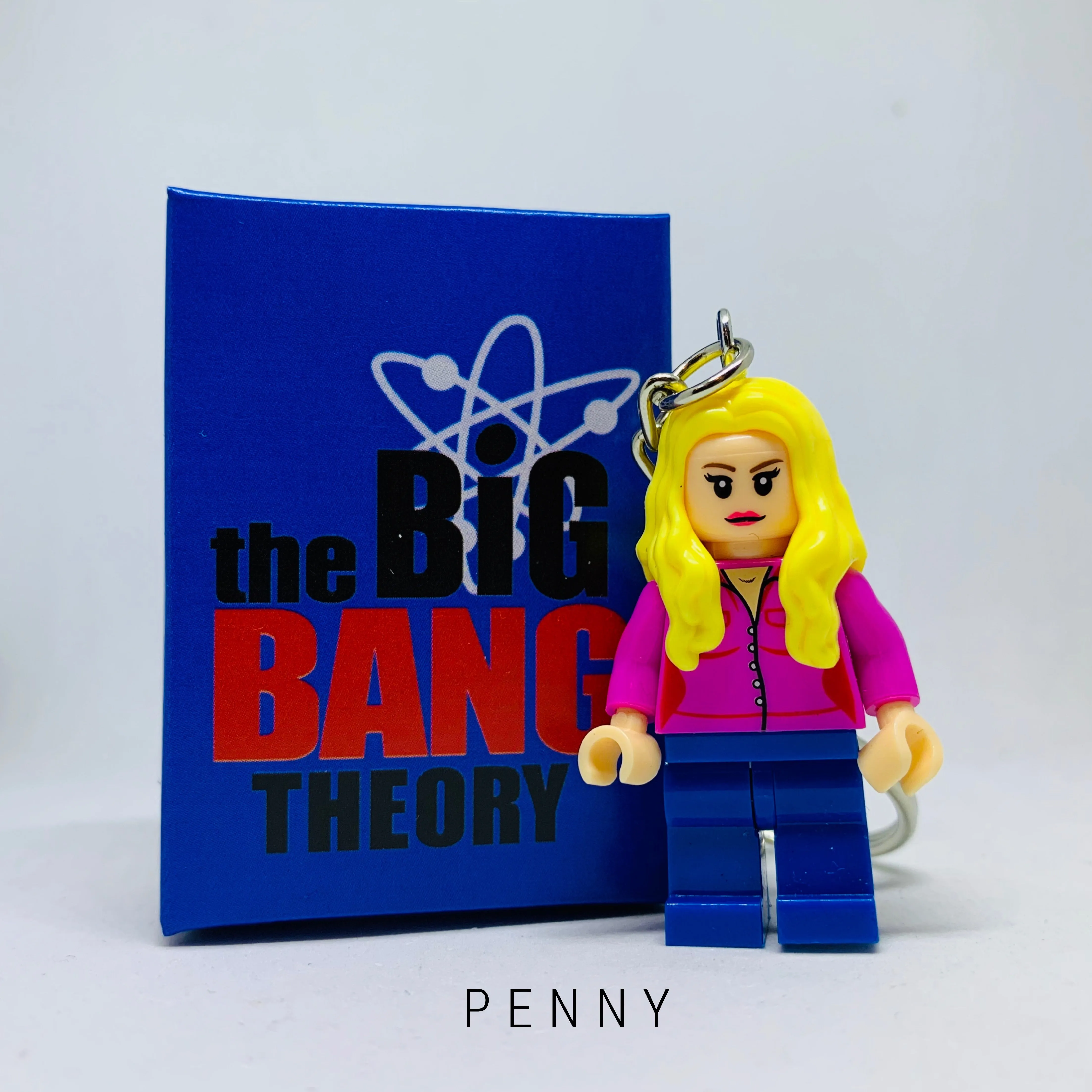 Penny Custom Minifigure Keychain