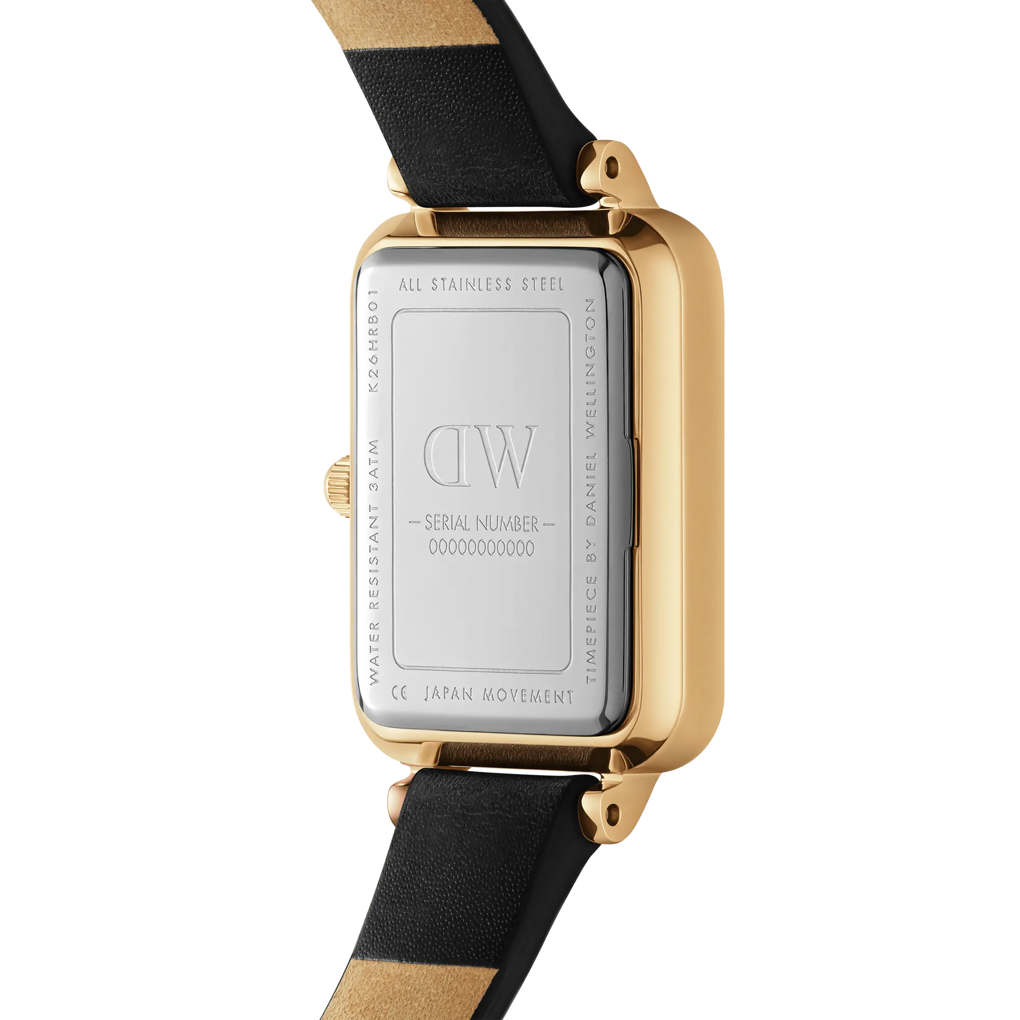 Quadro Roman Numerals Sheffield Gold