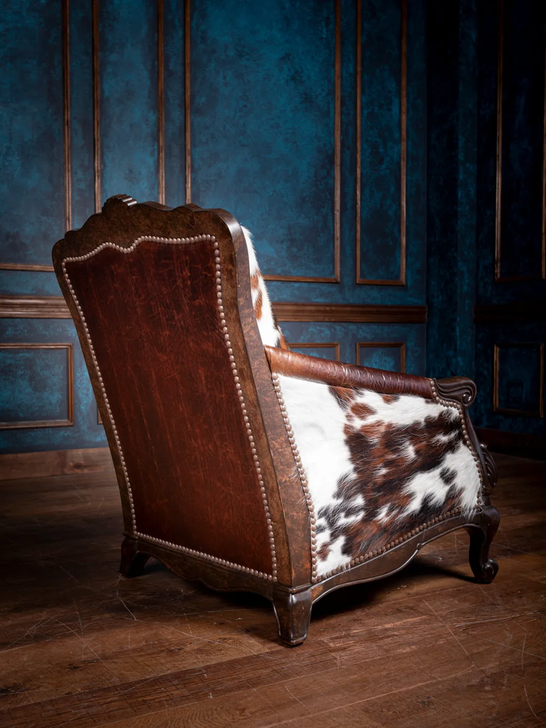 Rancher's Retreat Leather Accent Chair