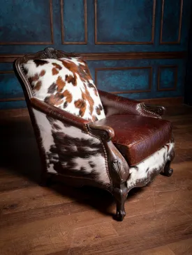 Rancher's Retreat Leather Accent Chair