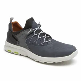 Rockport Men LETS WALK M BUNGEE BLUE/NUBUCK