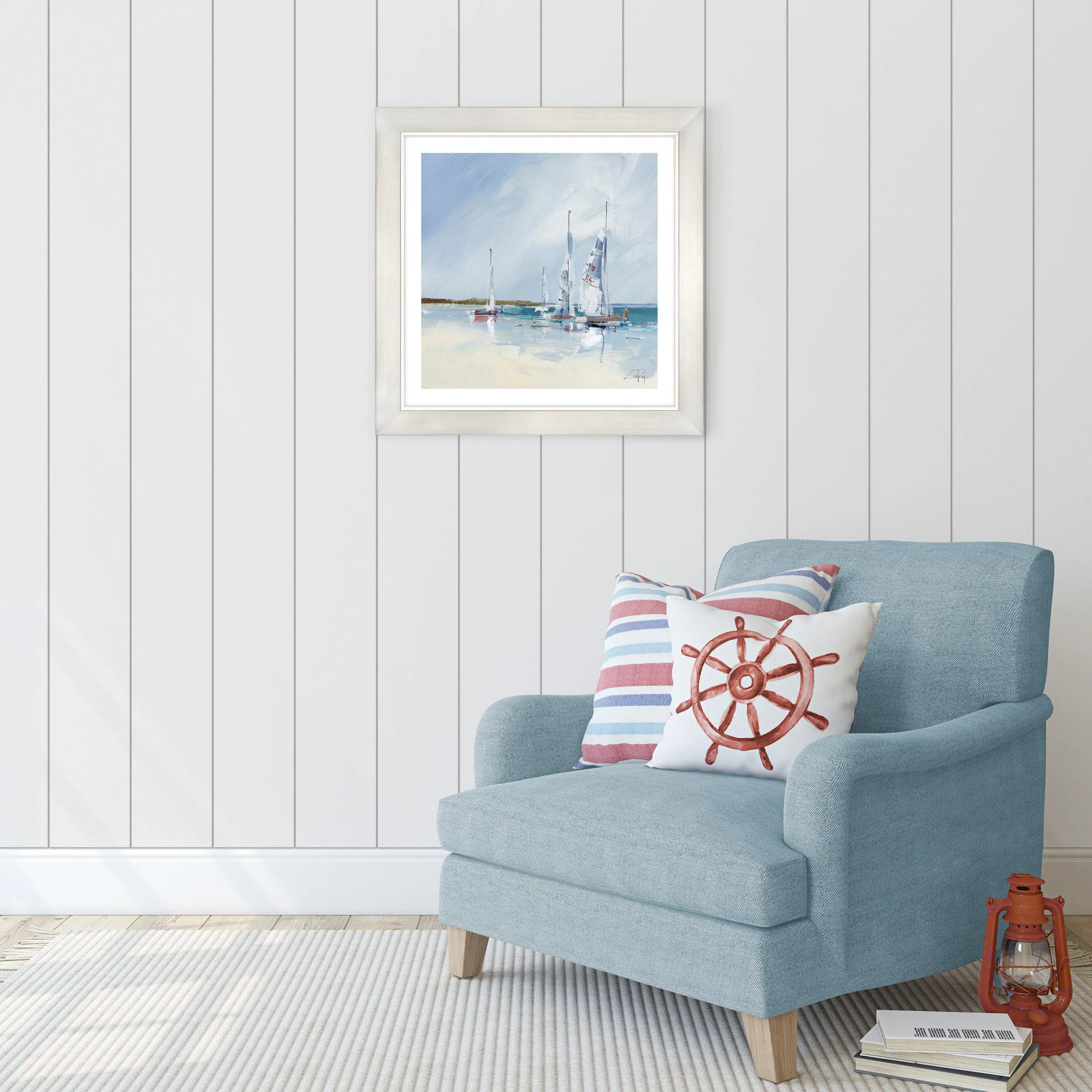 'Setting Sail' Wall Art | Craig Trewin Penny