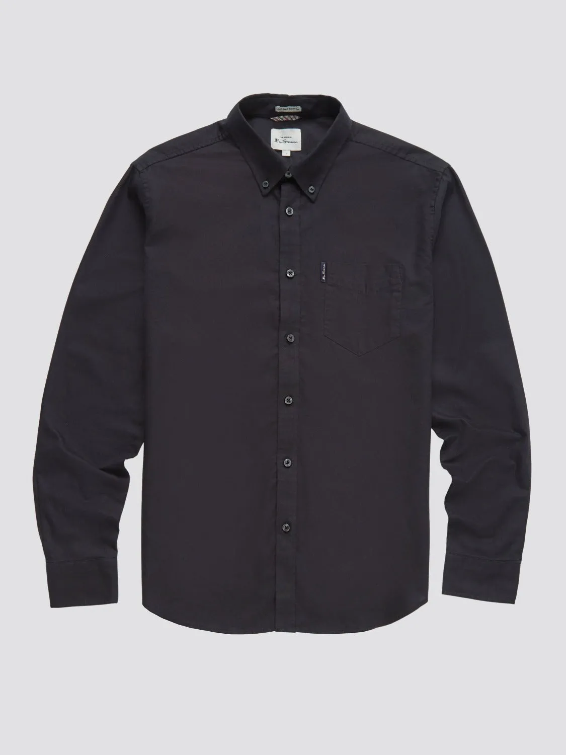 Signature Organic Oxford Shirt - Black