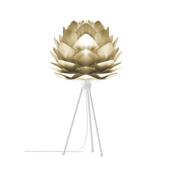 Silvia Mini Brushed Brass Table Lamp