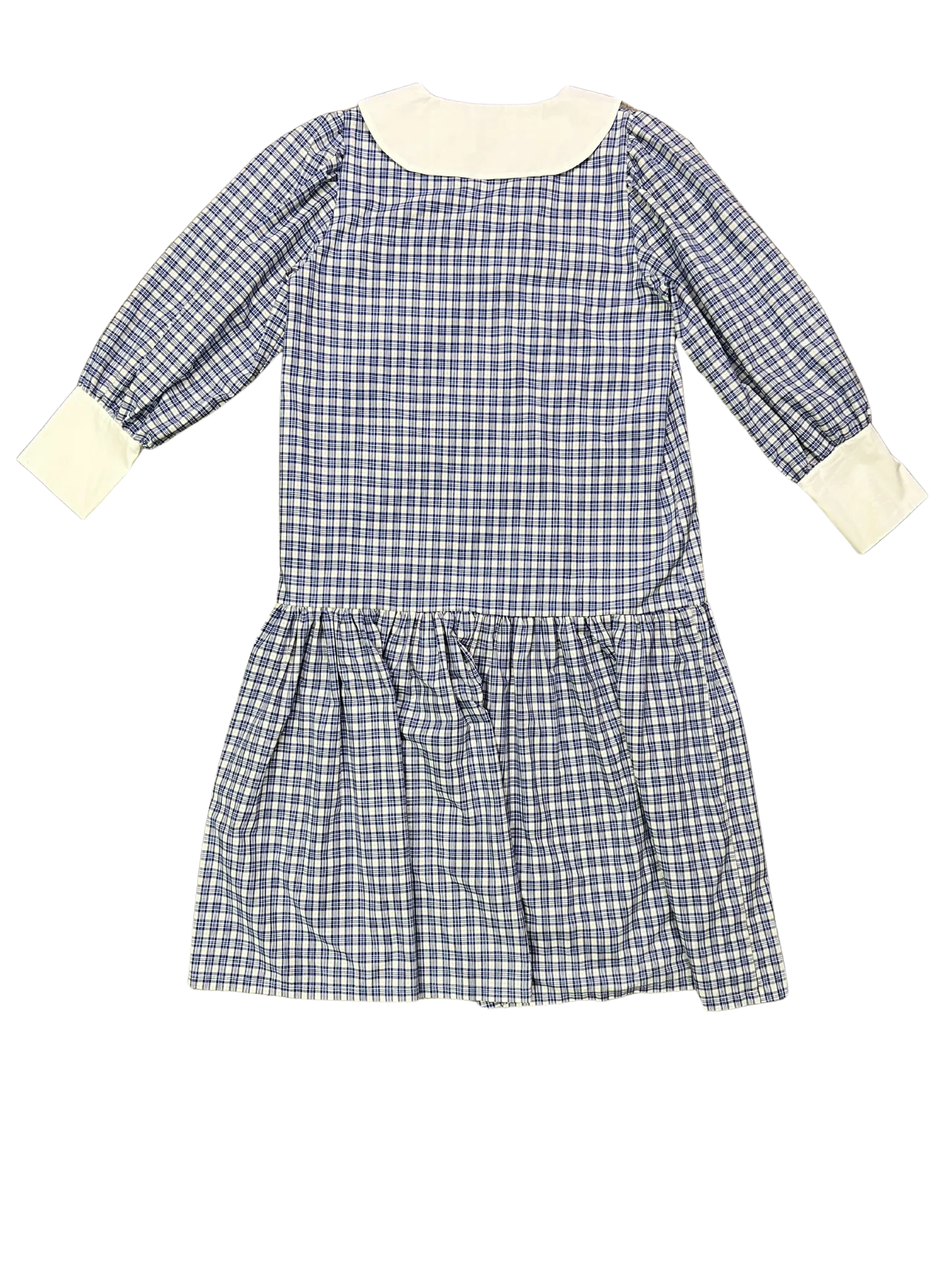 Size XL - Par Moi Blue Check Dress