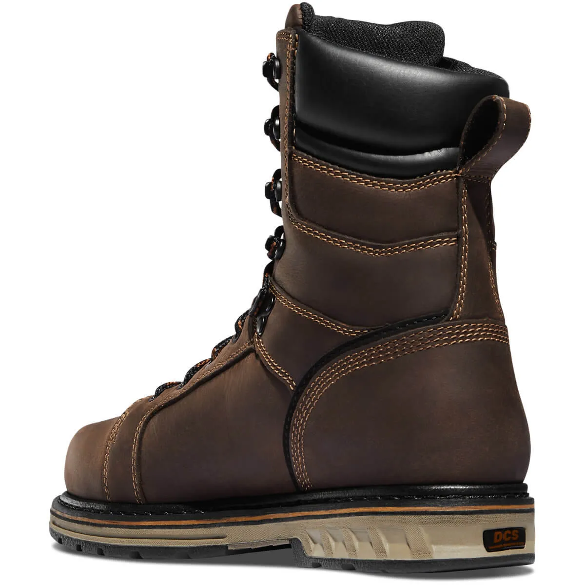 Steel Yard 8 Inch Steel-Toe 400G Work Boot Brown