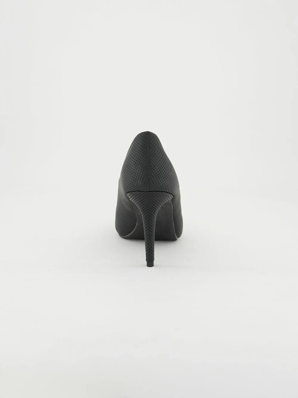 Textured Pu Court Shoe